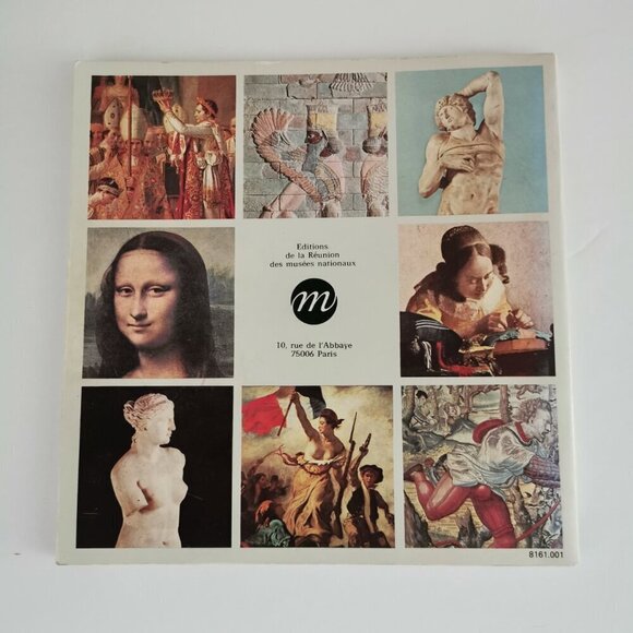 Le Louvre Museum Guide Book FRENCH Vintage 1986 Paris France Art Gallery - Picture 4 of 11